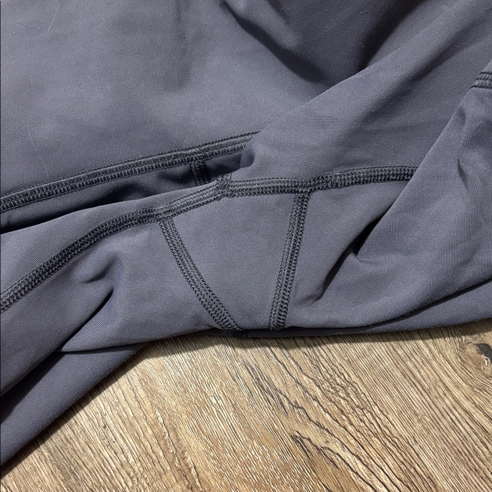 Lululemon Athletica Train Time Dark Gray Biker Shorts - Picture 6 of 7